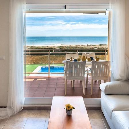 APARTAMENTO Nat EN PRIMER LINEA DE PLAYA Platja de Xeraco Exterior foto